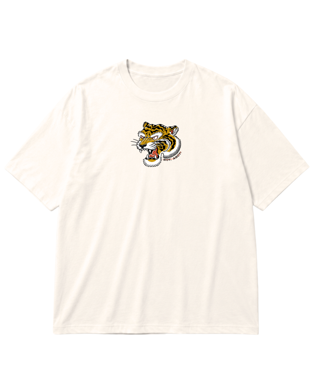 CAMISETA OVERSIZED - CABEÇA TIGRE