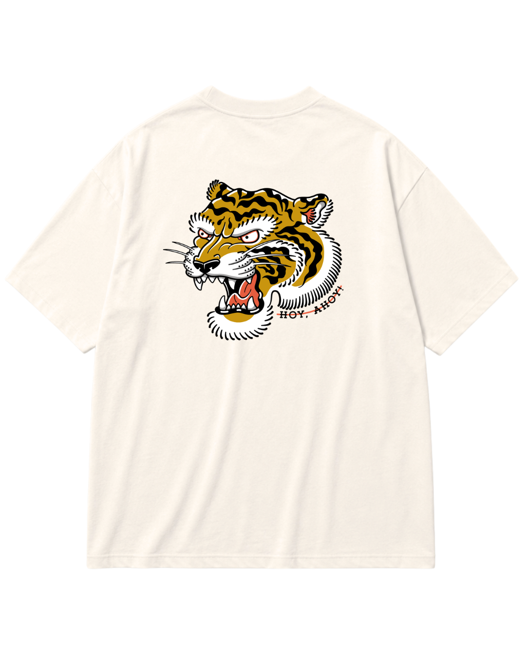 CAMISETA OVERSIZED - CABEÇA TIGRE