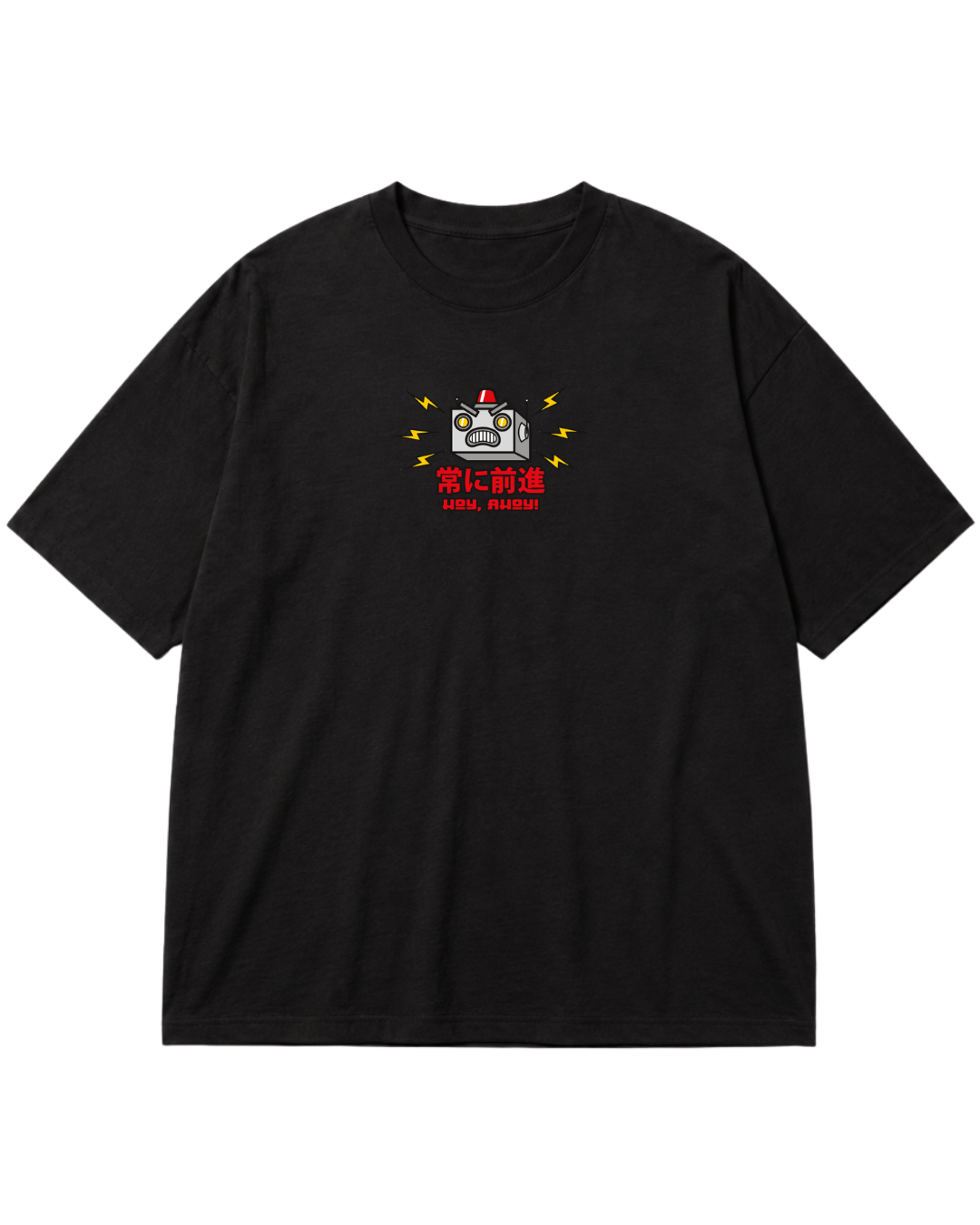 CAMISETA OVERSIZED EXTREMA - ROBÔ BRAVO
