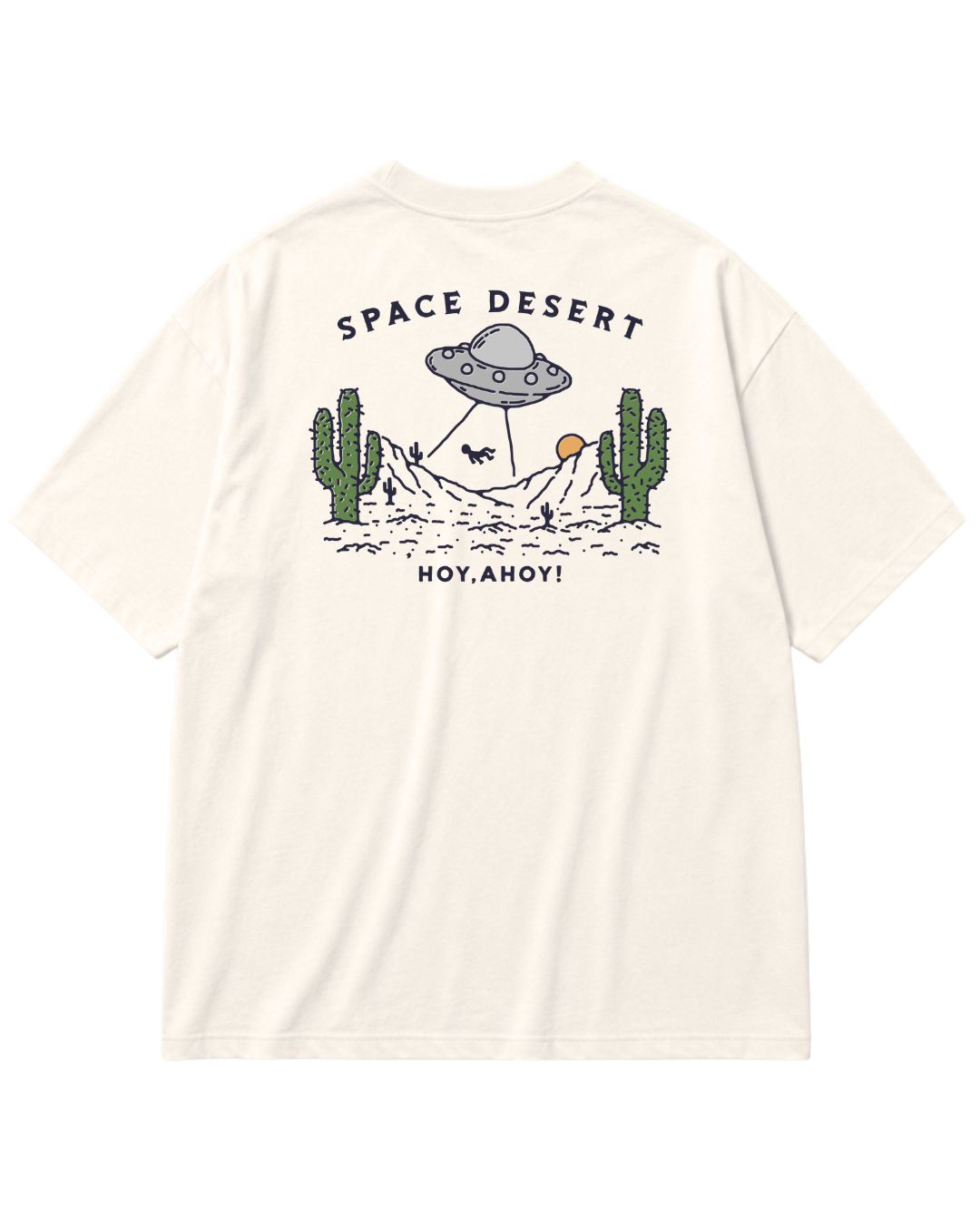 CAMISETA OVERSIZED EXTREMA - SPACE DESERT