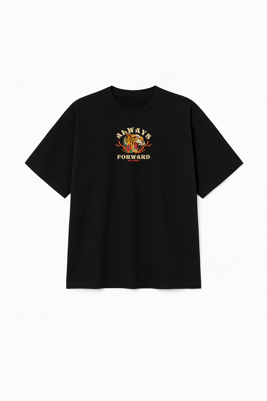 Camiseta Oversized | Tigre Cobra Fogo
