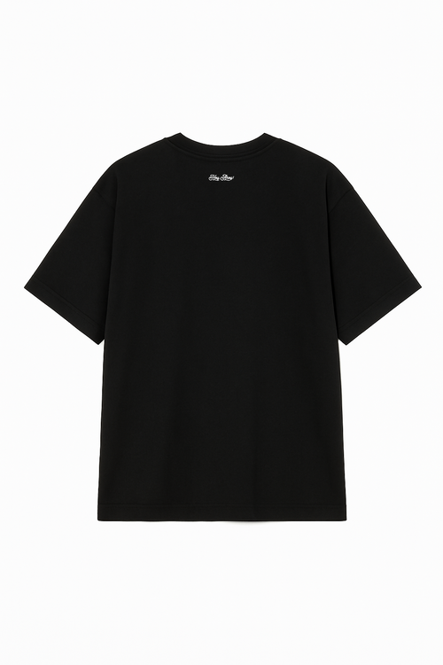 CAMISETA BÁSICA TUBULAR - PRETA