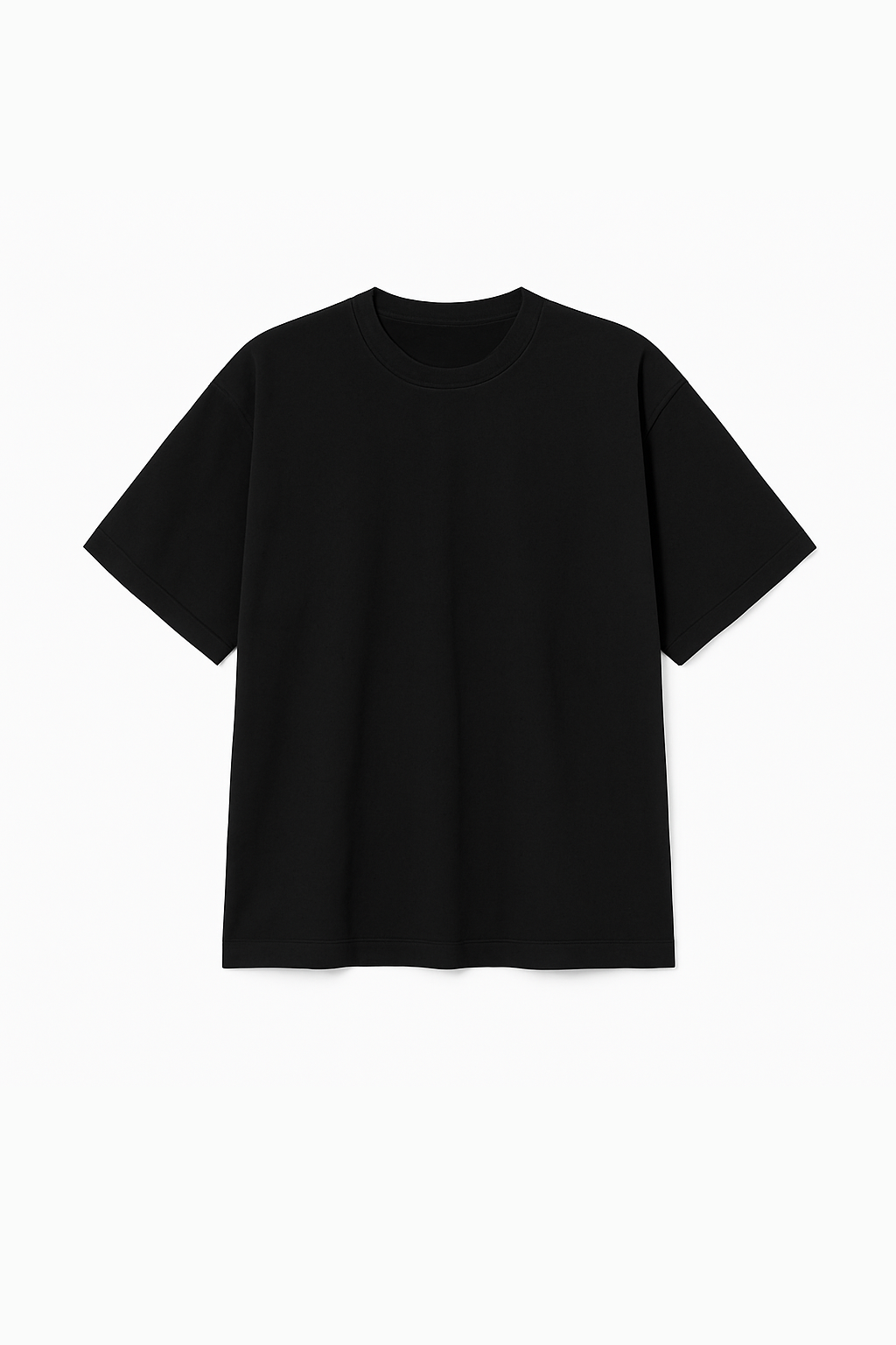 CAMISETA BÁSICA TUBULAR - PRETA